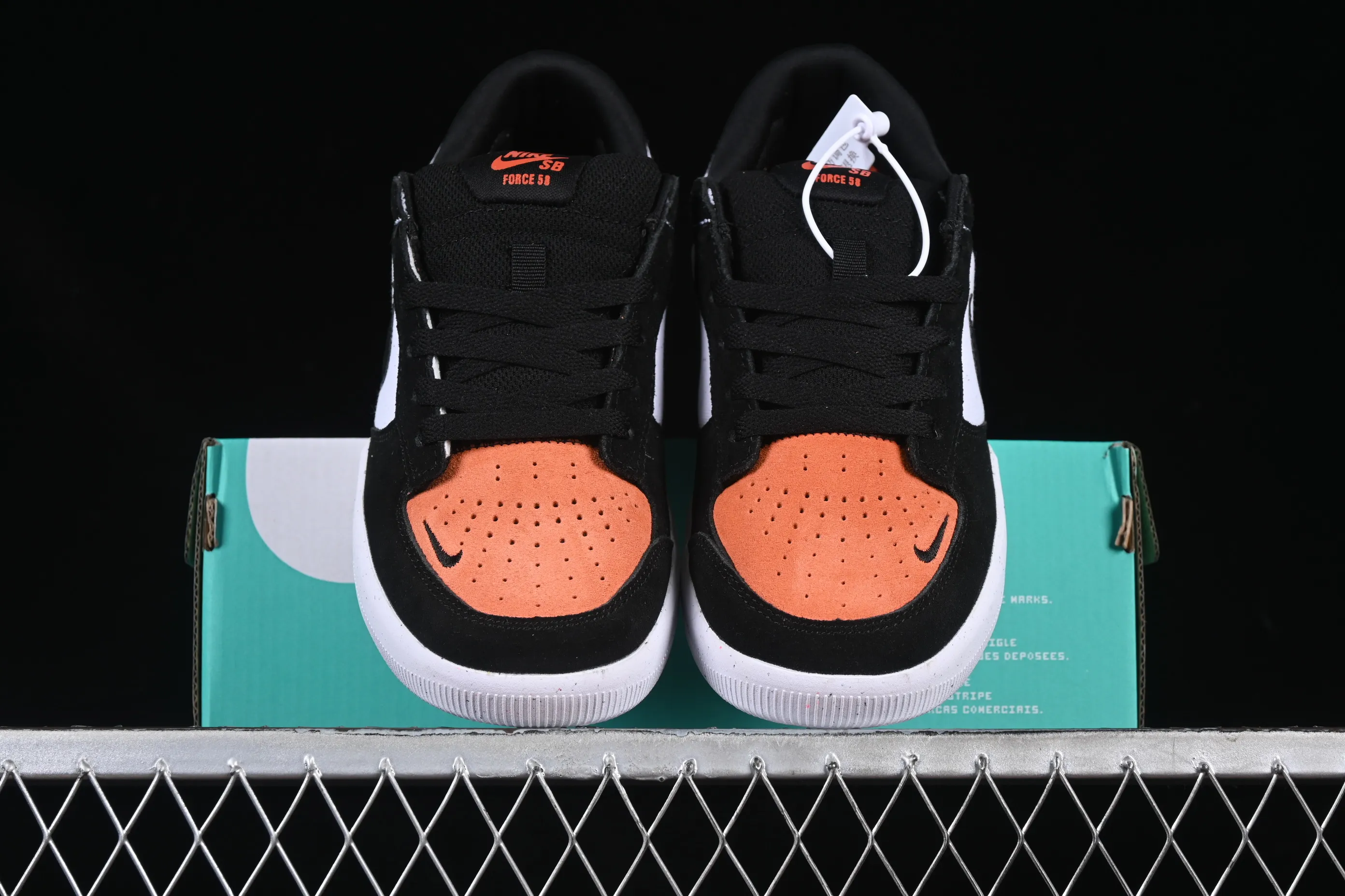All categories Nk SB Dunk series Nk Force 58 simplified skateboard shoes Nk SB Force 58 Nike simplified retro skateboard shoes DV5477-100